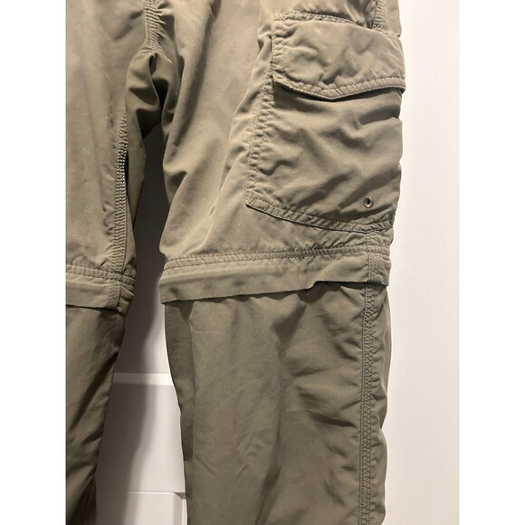 Mountain Khakis Pants Men 30x32 Olive Green Convertible Zip Off Straight Hiking - Picture 2 of 10